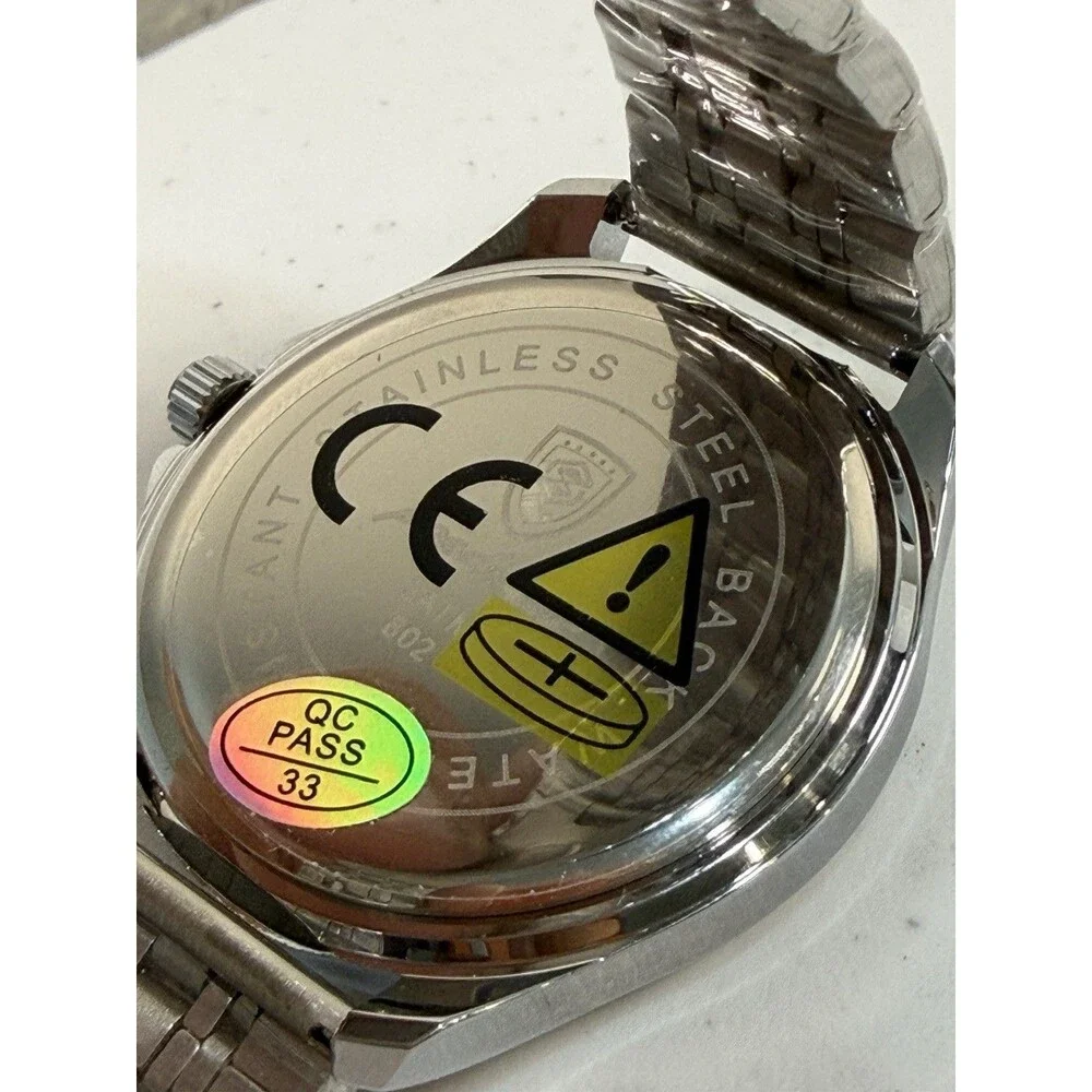Poedagar 1853 Men’s Multifunction Quartz Watch Stainless Steel 44mm Blue Dial